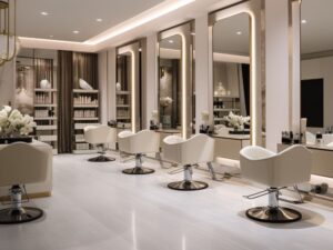 custom made barber stations