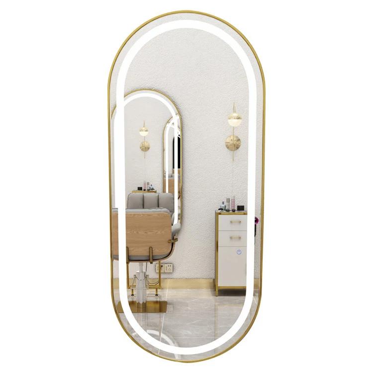 gold salon mirror