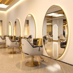 large salon mirror