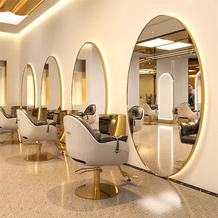 large salon mirror