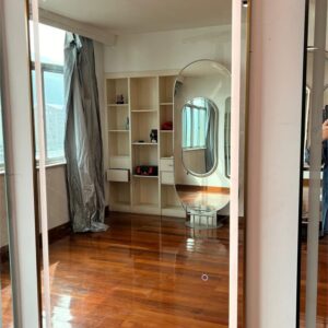 salon mirror with lights