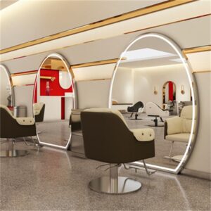 wall mounted salon mirrors