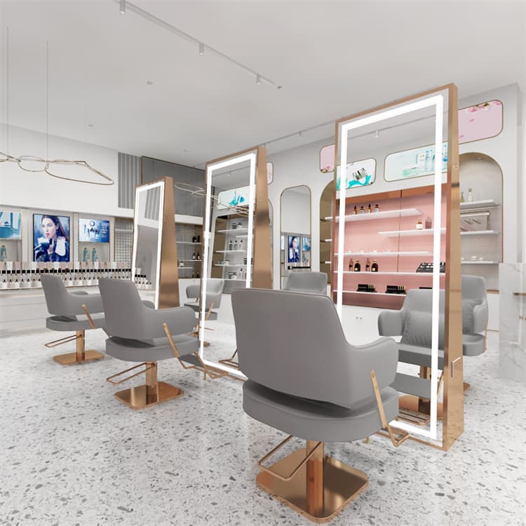 double sided styling station