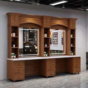 led lighted styling station