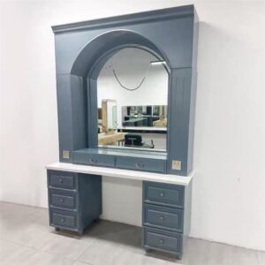 single sided salon station