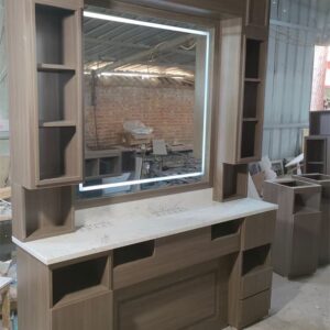 vintage salon styling stations