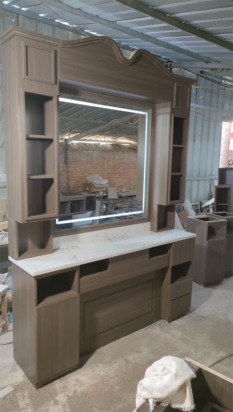 vintage salon styling stations